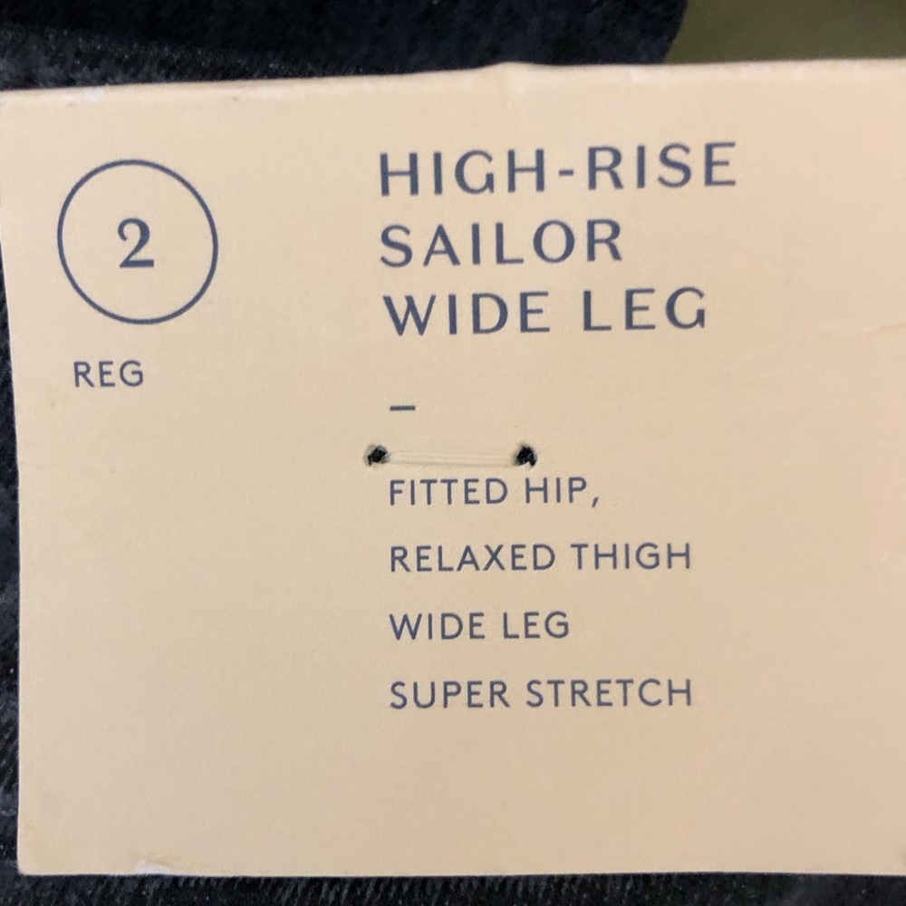 Universal Thread  SAILOR High Rrise Wide leg  Size 2 - Picture 10 of 14